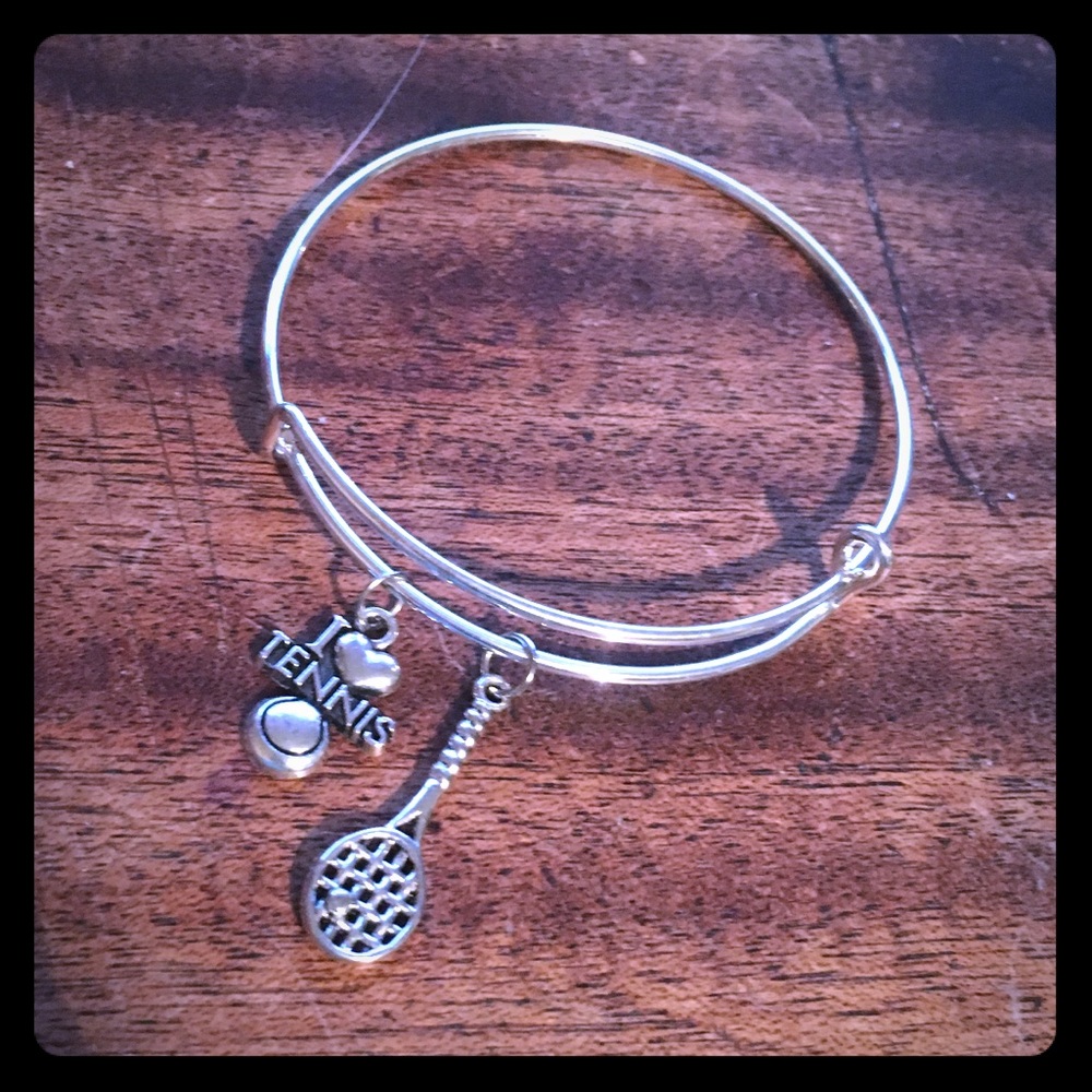 ❤️🎾I Love Tennis Adjustable Bracelet🎾❤️